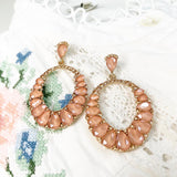 DARCY EARRINGS - BLUSH