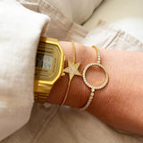 STAR STACKING BRACELET - GOLD