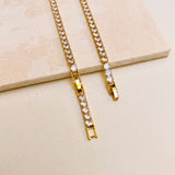 TENNIS CHOKER- GOLD