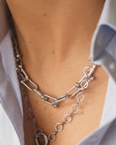 CLAUDETTE KNOT NECKLACE - GOLD