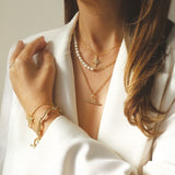 STAR STACKING BRACELET - GOLD