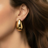 TEAR DROP EARRINGS - GOLD