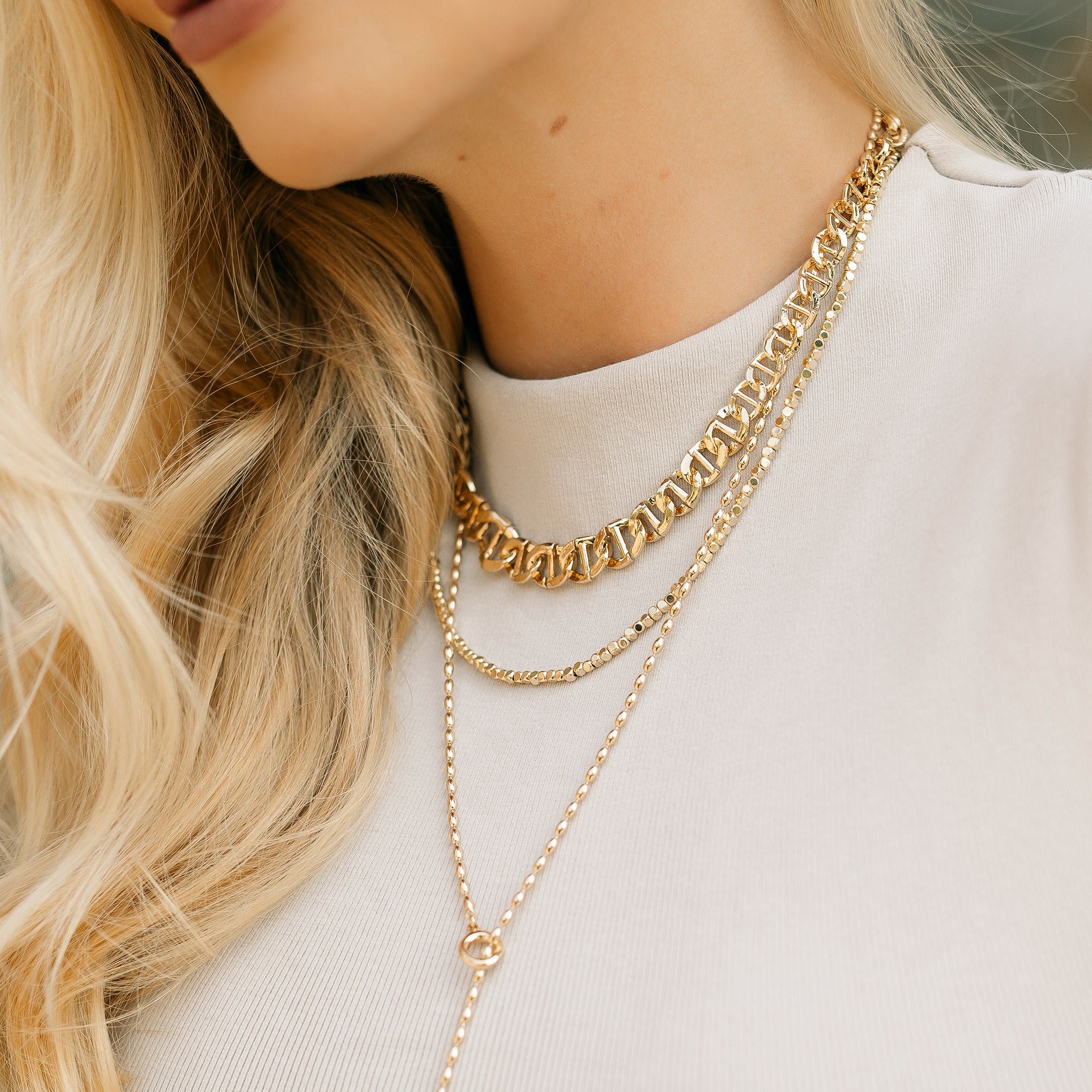 ANCHOR CHOKER - GOLD