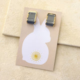 GREY WAVE EARRINGS