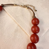 PETRA NECKLACE- BURNT ORANGE