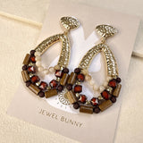 ESTA EARRINGS- RUBY