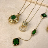 BIBI PENDANT NECKLACE- CIRCLE