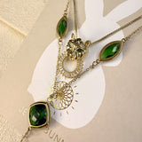 EMERALD PANTHER NECKLACE