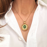 BIBI PENDANT NECKLACE- CIRCLE