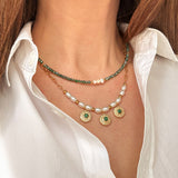 ESME PEARL GODDESS NECKLACE SET