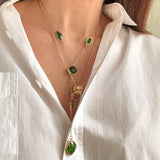 EMERALD PANTHER NECKLACE