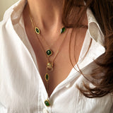 EMERALD PANTHER NECKLACE