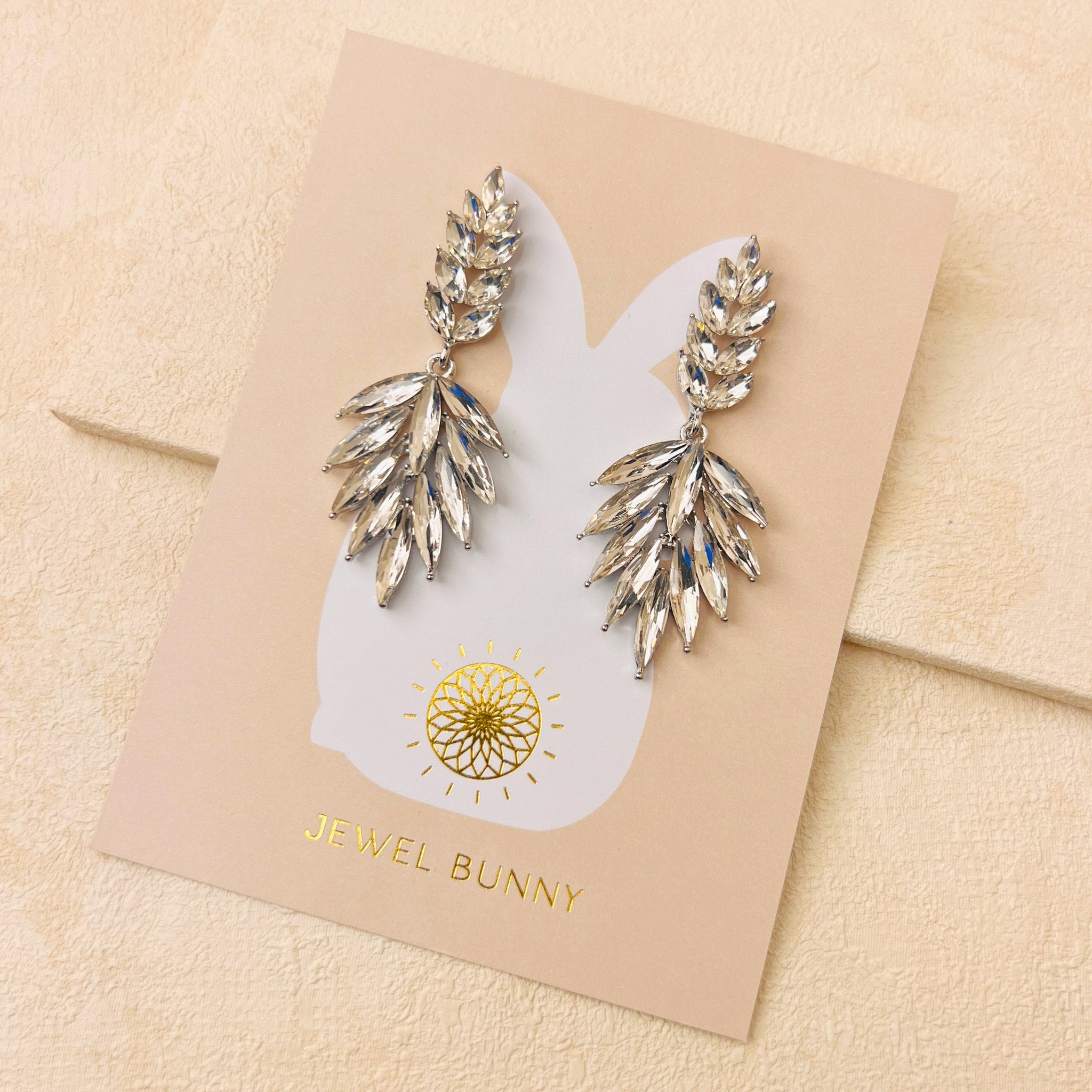 MAPLE LEAF EARRINGS - SILVER