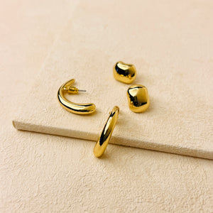 PIPER EARRING SET - GOLD