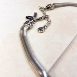 ROSA NECKLACE- SILVER
