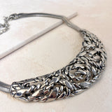 ROSA NECKLACE- SILVER