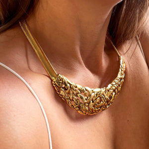 ROSA NECKLACE- SILVER