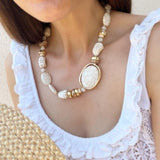 NAXOS NECKLACE- AQUA