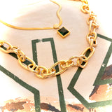 EMELIA PENDANT NECKLACE - GOLD